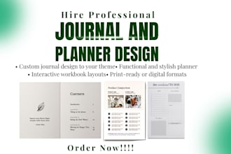 create stunning journal and planner designs that sell