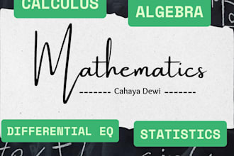 solve calculus 1, calculus 2, algebra and statistic problems