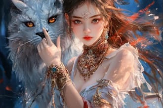 illustrate your d and d character portrait