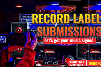 help you submit your song, music to record labels for maximum exposure
