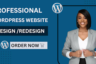 build, rebuild, redesign wordpress website design, business website development