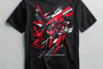 do a modern t shirt streetwear apparel for your brand