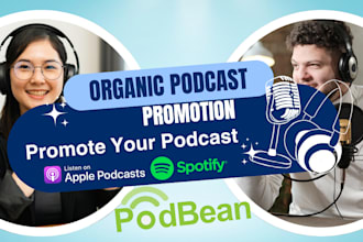 promote your podcast to grow downloads, streams, and subscribers organically