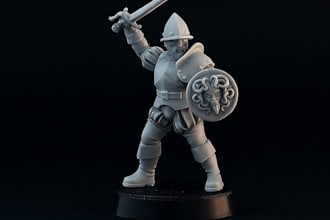 make 3d model of wargamming miniature figure painting,3d terrain 3d sculpting