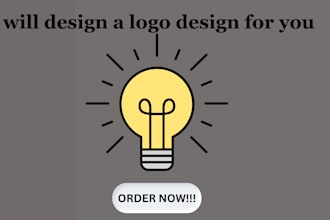 do logo design for your brand, store