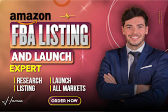 be your expert amazon fba virtual assistant
