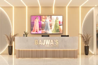 design retail store shop interior and exterior