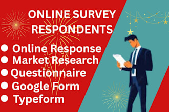 recruit valid survey respondents to fill online survey google form questionnaire