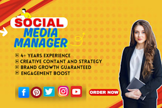 be your professional social media manager for brand success