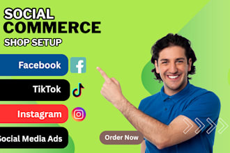 setup instagram tiktok facebook shop meta ads manager pixel ecommerce marketing