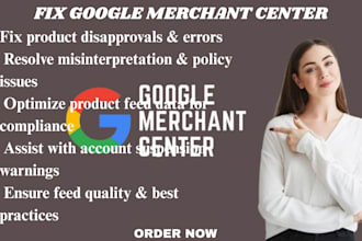 fix google merchant center gmc errors disapproved products misinterpretation