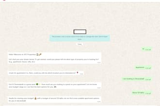 build an ai powered whatsapp real estate assistant bot