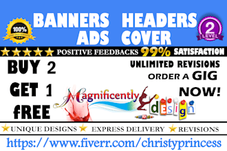 design a website banner ads