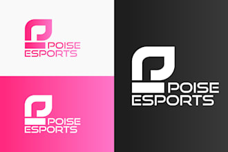 design a simple custom esports logo for your team or stream