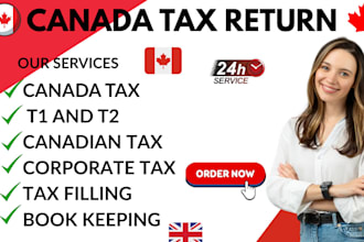 canada tax corporate tax bookkepping canadian tax t1 and t2 tax return