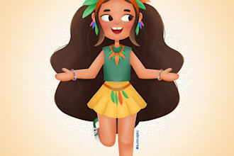 create a custom cartoon or stylized portrait for you