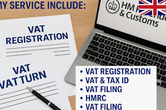 file UK vat filing, tax return and registration service for small businesses