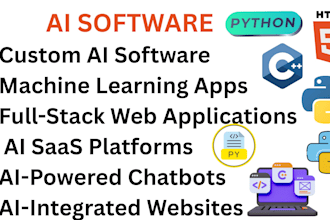 do ai software, ai saas app, crm stack development, ai chatbot, ai development