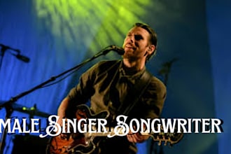 be your professionals male singer pop rock metals vocals and singer songwriters
