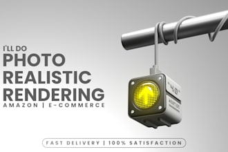 craft photorealistic 3d renders to boost amazon and e commerce