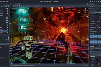 create real game on godot