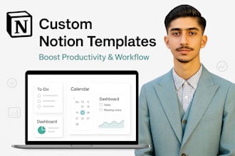 design powerful custom notion templates and workflows for your business