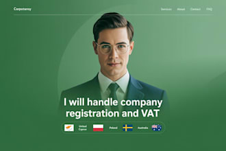 do company, vat registration and bank account in cyprus,poland,sweden,australia