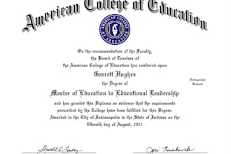design university diploma degree certificate