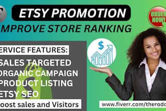 do etsy product listing etsy shop promotion campaign to boost etsy sales