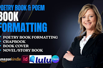 format poetry book formatting poem fiction book formatting book cover design kdp