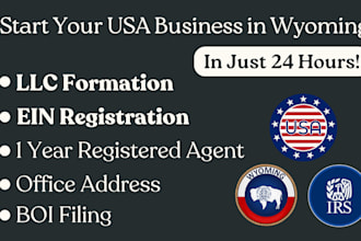 do wyoming llc formation with an ein in 24 hours