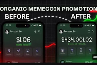 grow 2m organic token investors via crypto promotion, crypto twitter x marketing