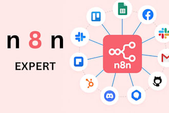 build custom n8n workflows to automate your business tasks