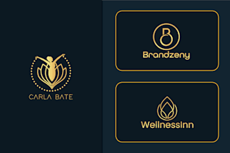 do modern minimalist luxury and professional business logo design