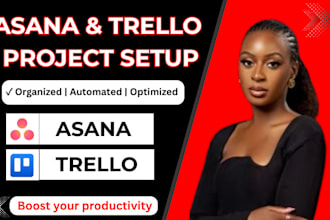 set up and optimize your project management in asana and trello