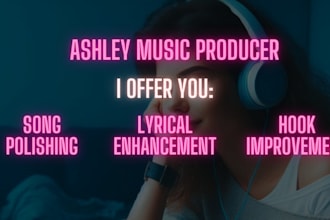 review and give feedback on your song lyrics professionally