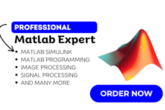 do urgent matlab, matlab simulink, matlab programming, gui tasks and projects