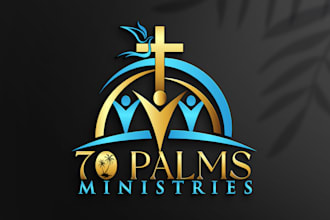 design modern and elegant church, religious, ministry or business logo
