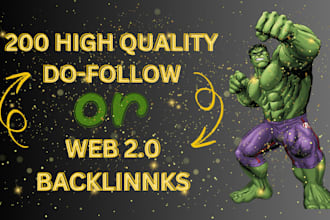 boost your rankings with 200 highquality web 2 0 backlinks
