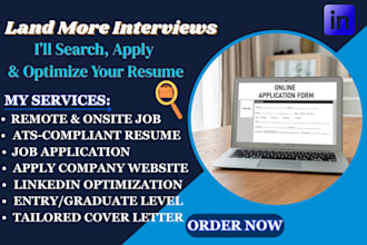 be a job search assistant reverse recruiter to apply for remote and onsite jobs