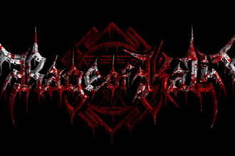 create a brutal death metal logo