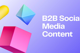 create a monthly social content plan with copy and images