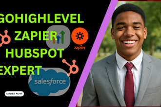 automate your CRM using gohighlevel hubspot boost space pipdrive salesforce