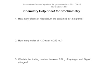 tutor you in high school chemistry