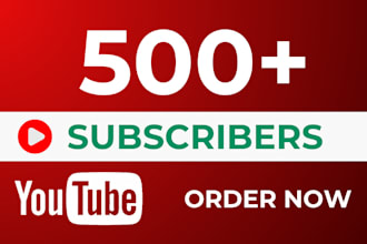 do 500 fast organic followers for youtube monetization