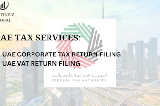 handle your uae vat and corporate tax return filing
