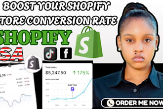 redesign shopify store for high conversion rate cro and ux create shopify store