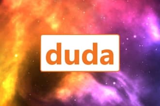 design a website using the duda website builder