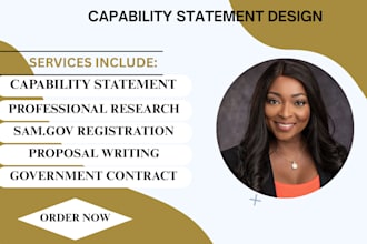 craft a winning capability statement for your business