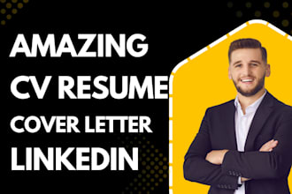 make ats cv write resume design redesign revamp enhance update rewrite crafted